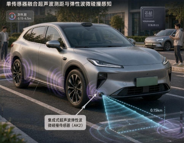 超100万颗!全球首个“超声波集成弹性波”单芯片,国产先跑通量产(图1) 超100万颗!全球首个“超声波集成弹性波”单芯片,国产先跑通量产(图1)